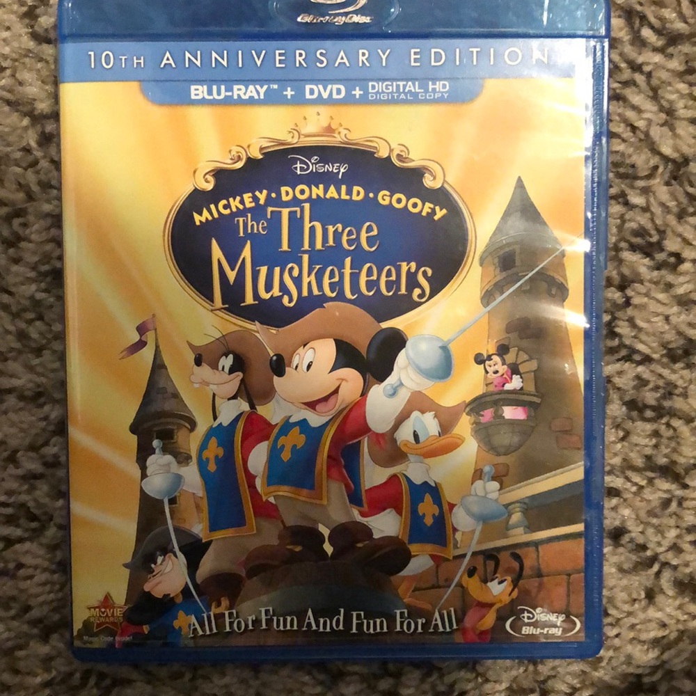 The Three Musketeers Mickey Mouse Version